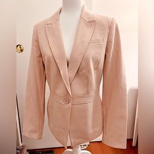 White House Black Market pink/blush blazer size 8